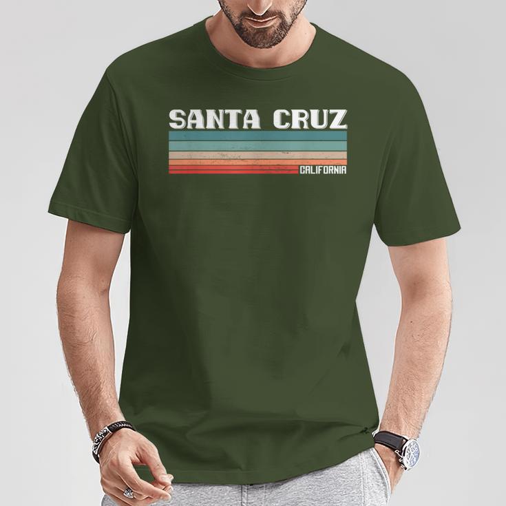 Santa Cruz Intage Retro 70S 80S Santa Cruz Ca T-Shirt Lustige Geschenke