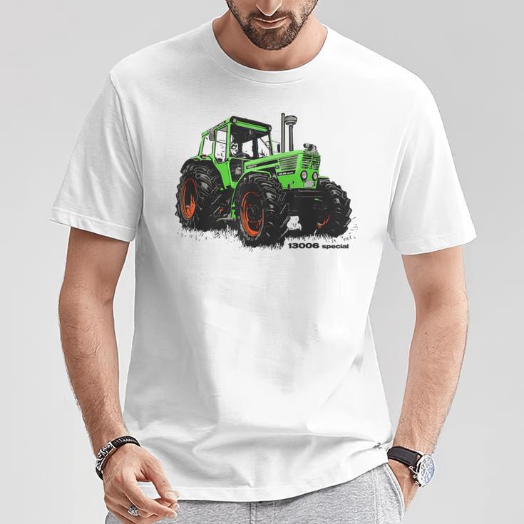 Alter Deutz Tractor Gray T-Shirt Lustige Geschenke