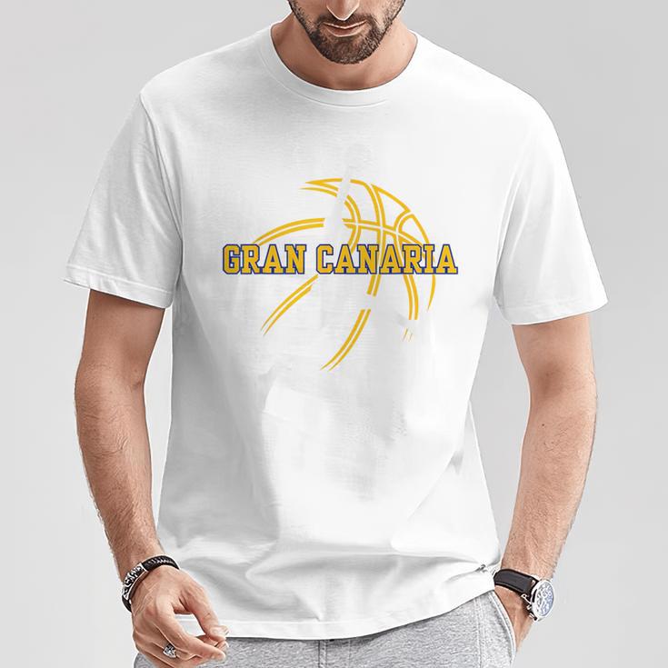 Apoyo Aficionado Baloncesto Gran Canaria Palmas Basketball Camiseta unisex Regalos divertidos