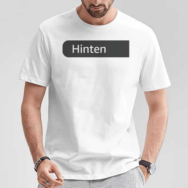 Backprint Ich Hör Nur Mi Mi Mi T-Shirt Lustige Geschenke