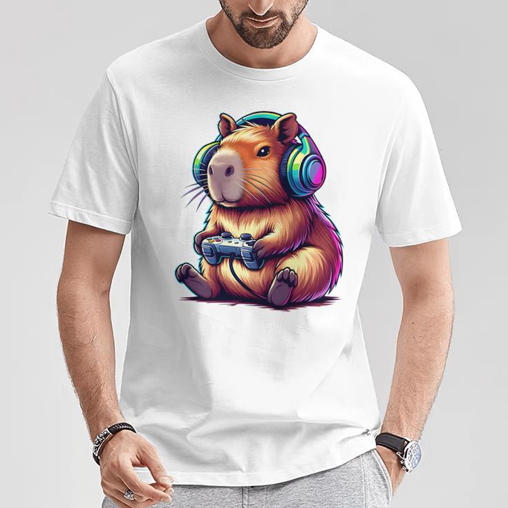 Capybara ideo Games Capybara T-Shirt Lustige Geschenke