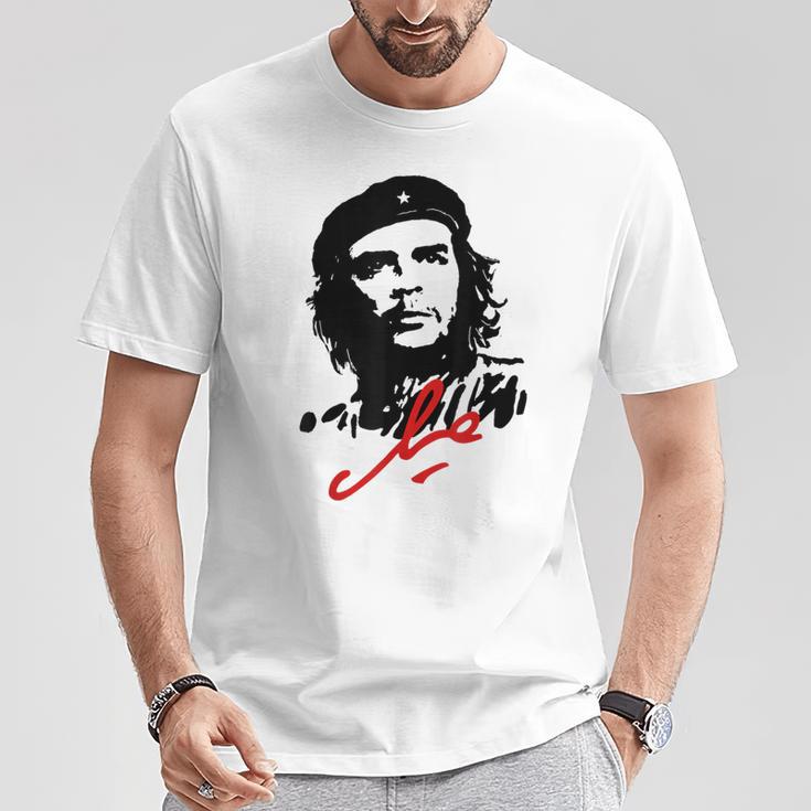 Che Guevara Cuba Rebel Signature Guerilla Icon Revolution T-Shirt Lustige Geschenke