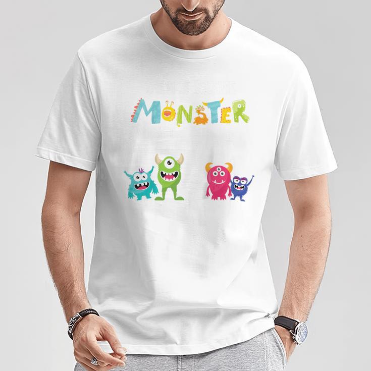 Children's 2Nd Birthday Ich Bin Schon 2 Jahre Junge Kleine Monster T-Shirt Lustige Geschenke