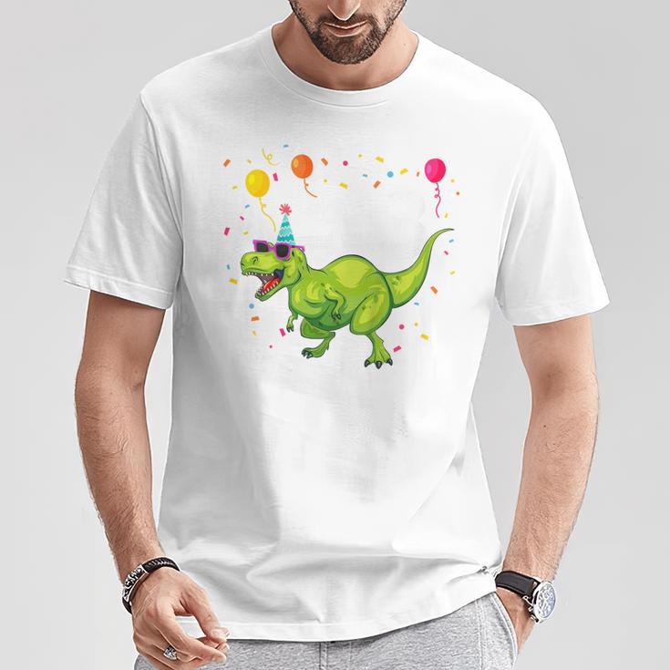 Children's Geburtstags 3 Jahre Junge Dinosaurier Dino Ich Bin 3 T-Shirt Lustige Geschenke