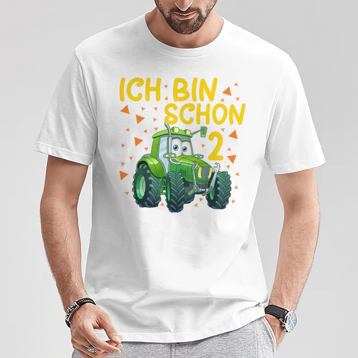 Children's Ich Bin 2 Jahre Traktor Trekker T-Shirt Lustige Geschenke