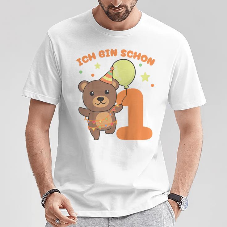 Children's Ich Bin Schon 1 Bär T-Shirt Lustige Geschenke