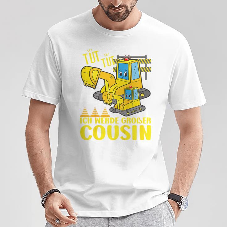 Children's Ich Werde Großer Cousin 2024 T-Shirt Lustige Geschenke