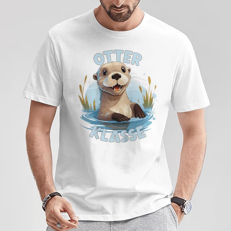 Children's Otterklasse In Der Grundschule Klassentier T-Shirt Lustige Geschenke