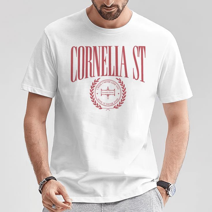 Cornelia Street Ich Hoffe Icherliere Dich Nie Ich Hoffe T-Shirt Lustige Geschenke