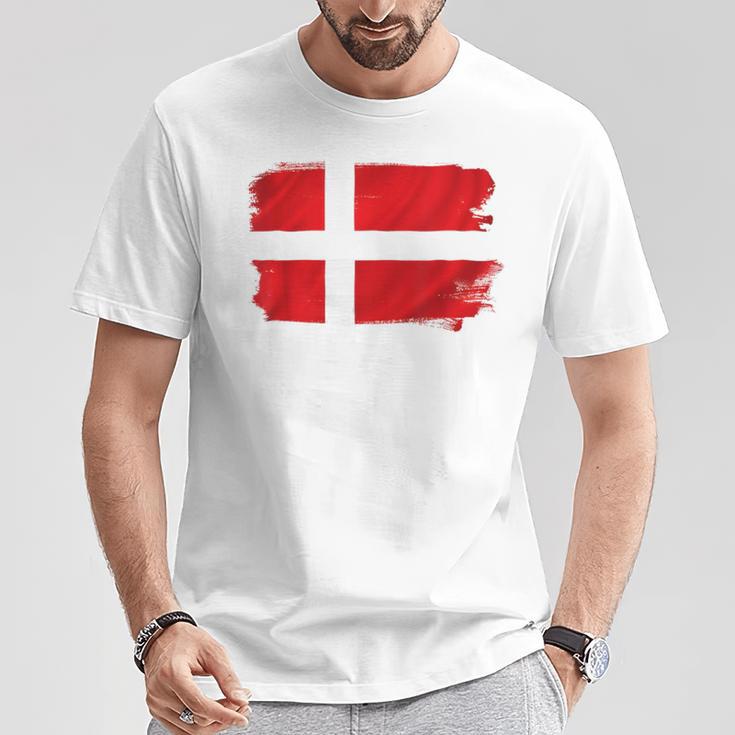 Denmark Flag Denmark Denmark Denmark S T-Shirt Lustige Geschenke