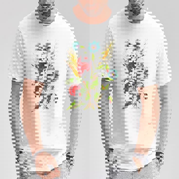 Diseño Flores Con El Nombre De Beatriz Camiseta unisex Regaloses