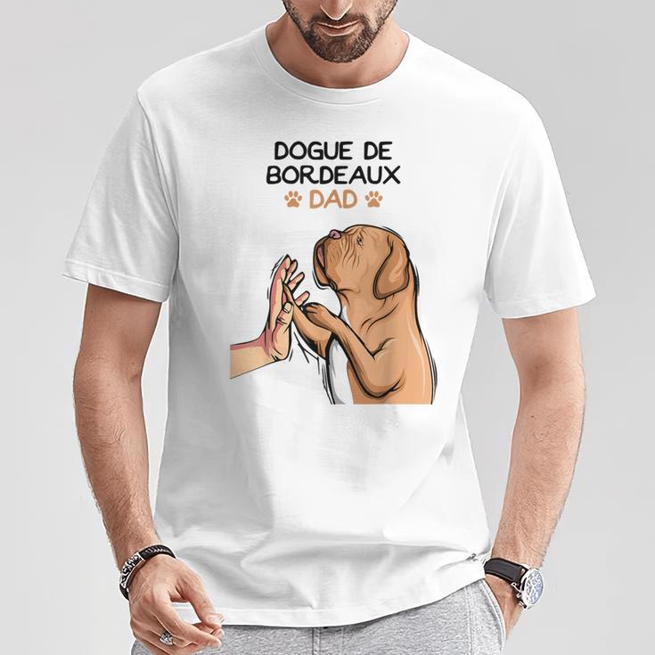 Dogue De Bordeaux Bordeaux Dog Dad T-Shirt Lustige Geschenke