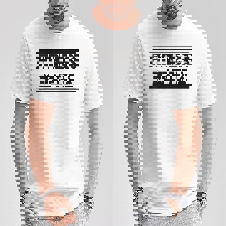 Fitness Mafia Modo Fitness Dedicado Gimnasio Camiseta unisex Regalos divertidos