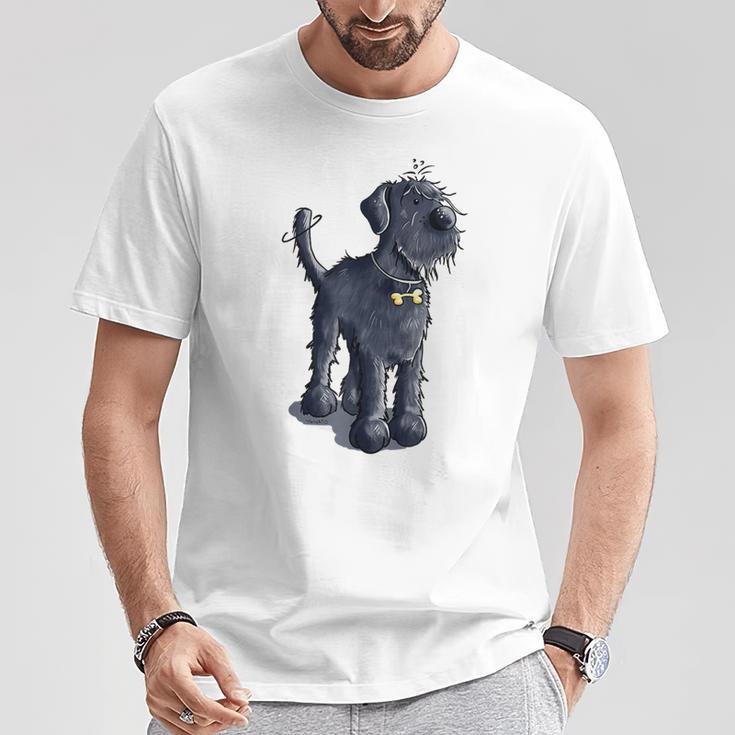 Giant Schnauzer Dog For Dog Lovers T-Shirt Lustige Geschenke