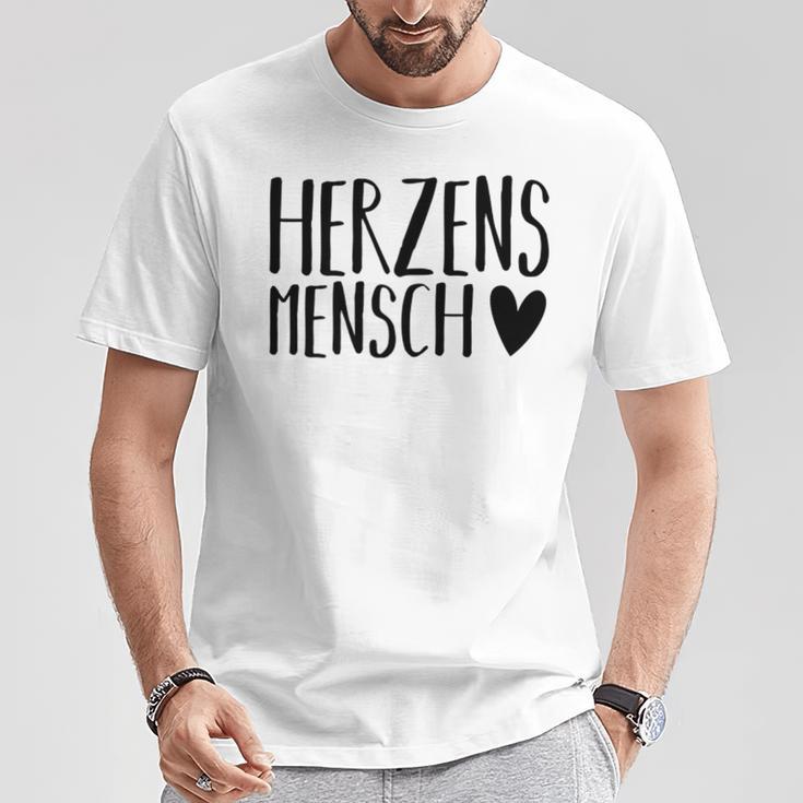 Herzensmensch Freundinnen Beste Freundinnen Beste Freundinnen T-Shirt Lustige Geschenke