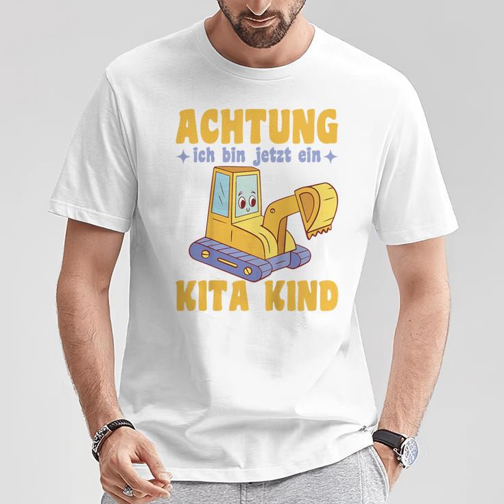 Kinder Ich Bin Jetzt Ein Kita T-Shirt Lustige Geschenke