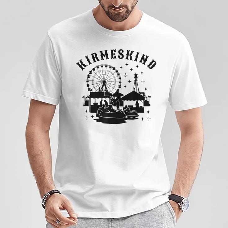 For Kirmeskind Fairolksfest Rummelplatzillage Festival T-Shirt Lustige Geschenke