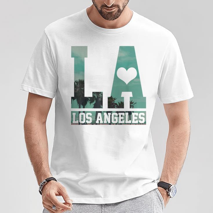 Los Angelesintage California Usa America Souvenir T-Shirt Lustige Geschenke