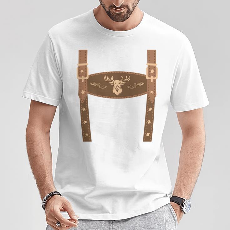 Mei Lederhosn Is In Da Wäsch Lederhosen Replacement Lederhosen T-Shirt Lustige Geschenke