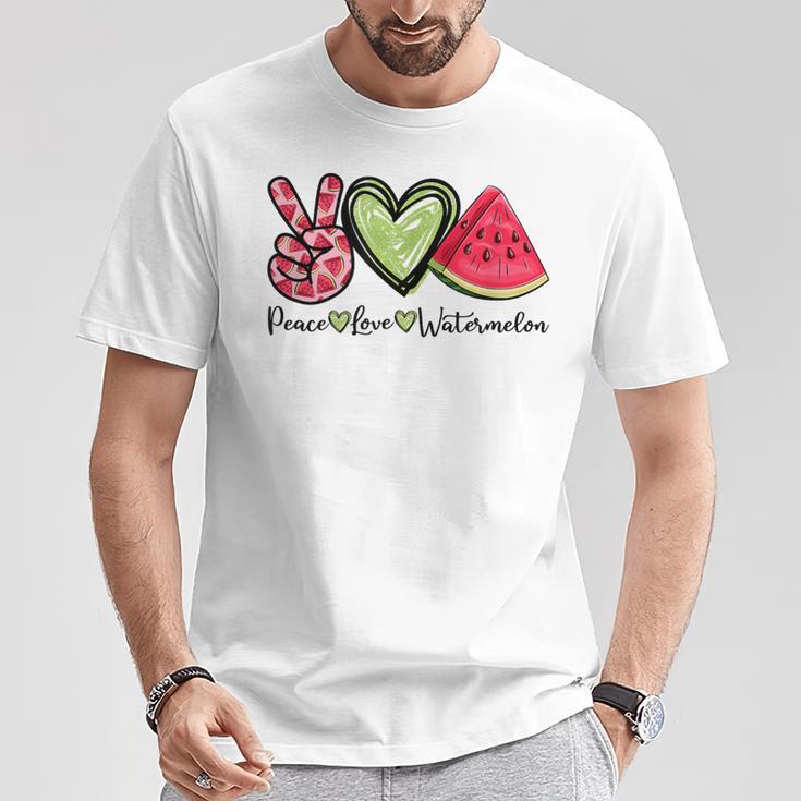 Melon Watermelon Summer Fruit Fruit T-Shirt Lustige Geschenke