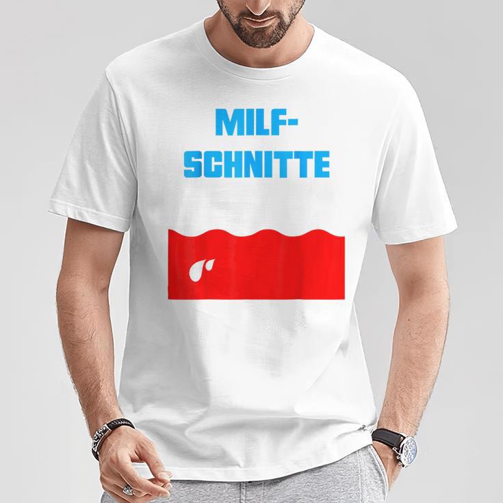 Milfschnitte I Love Milfs Sauf Malle Blue T-Shirt Lustige Geschenke