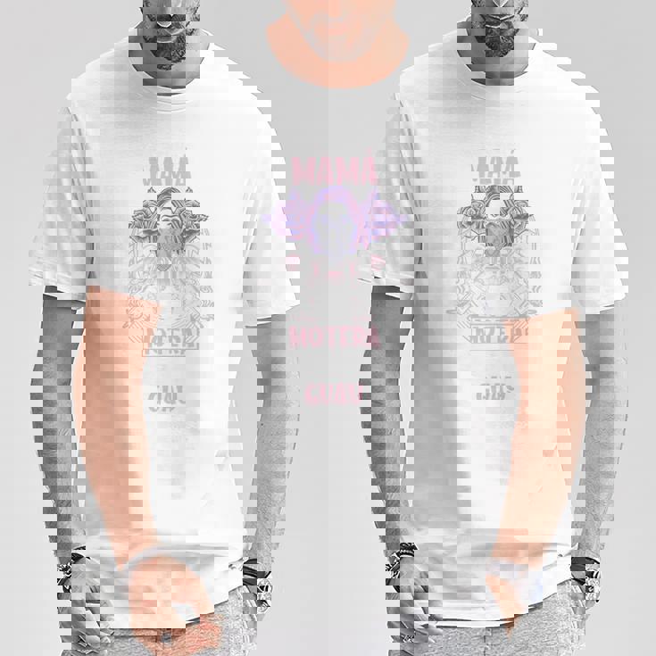 Motera Mamá Moteraintage Manga Larga Camiseta unisex Regalos divertidos