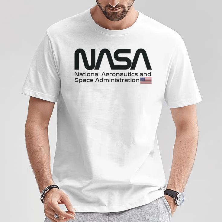 Nasa National Aeronautics And Space Administration Usa T-Shirt Lustige Geschenke