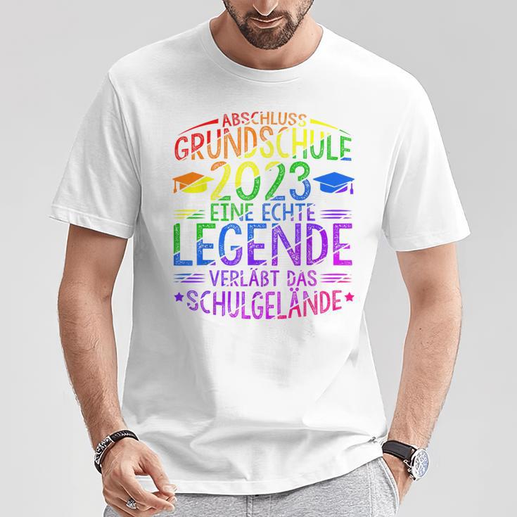 Primary School Legendeerlässt Schulgelände Gbschluss 2023 S T-Shirt Lustige Geschenke