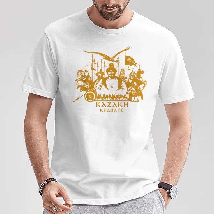 Republic Of Kazakhstan Qazaqstan Kazakhstan Kazakh Flag T-Shirt Lustige Geschenke