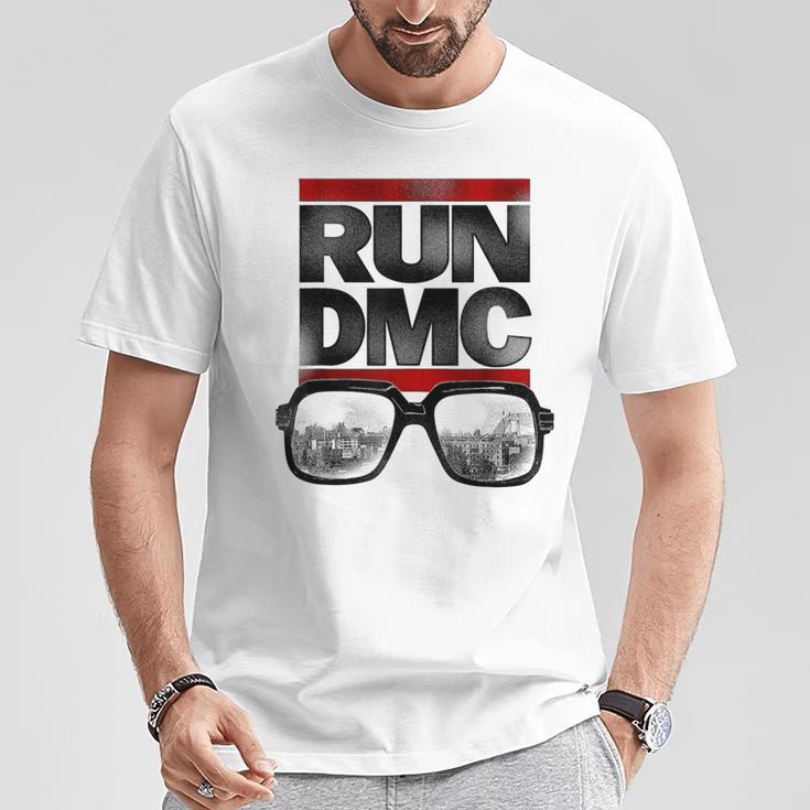 Run Dmc Glasses T-Shirt Lustige Geschenke