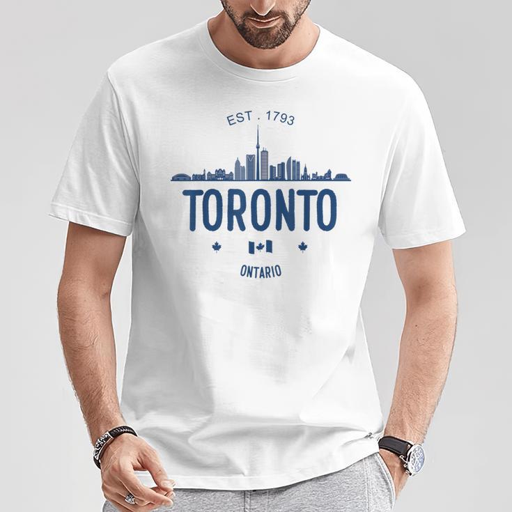 Skyline Toronto Canada T-Shirt Lustige Geschenke