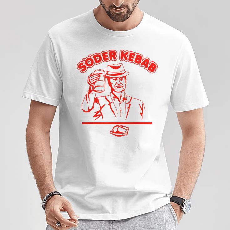 Soeder Kebab X Leberkas Retro Replacement Costume Beer Oktoberfest T-Shirt Lustige Geschenke