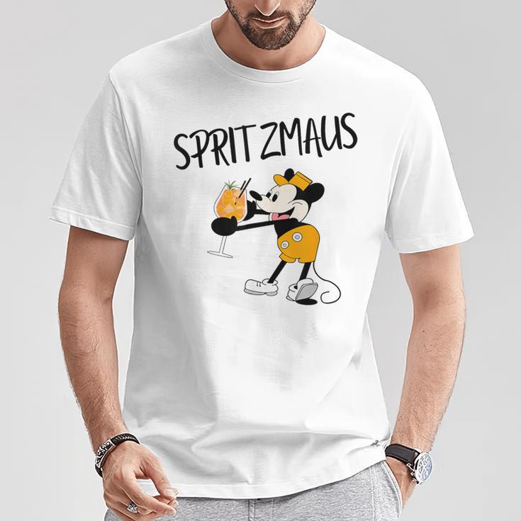 Spritzmaus Holy Aperollin Spritz Aperoly Mäuschen Aperölchen T-Shirt Lustige Geschenke