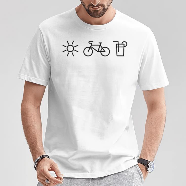 Sun – Bicycle – Limo X Summer Cycling T-Shirt Lustige Geschenke