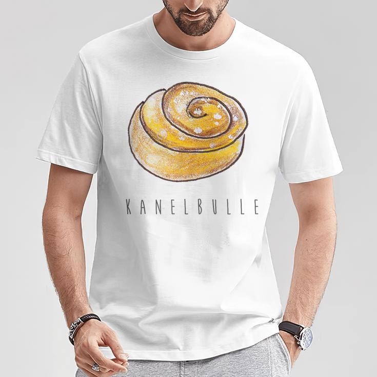 Sweden Kanelbulle Cinnamon Snail Baking Fika Coffee T-Shirt Lustige Geschenke