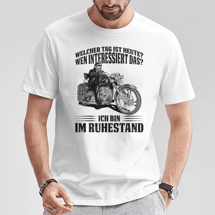 Was Tag Ist Heute Wen Interessierdas Ich Bin Im T-Shirt Lustige Geschenke