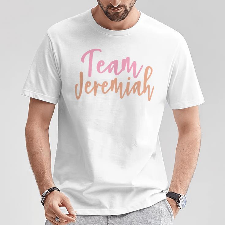 Team Jeremiah T-Shirt Lustige Geschenke