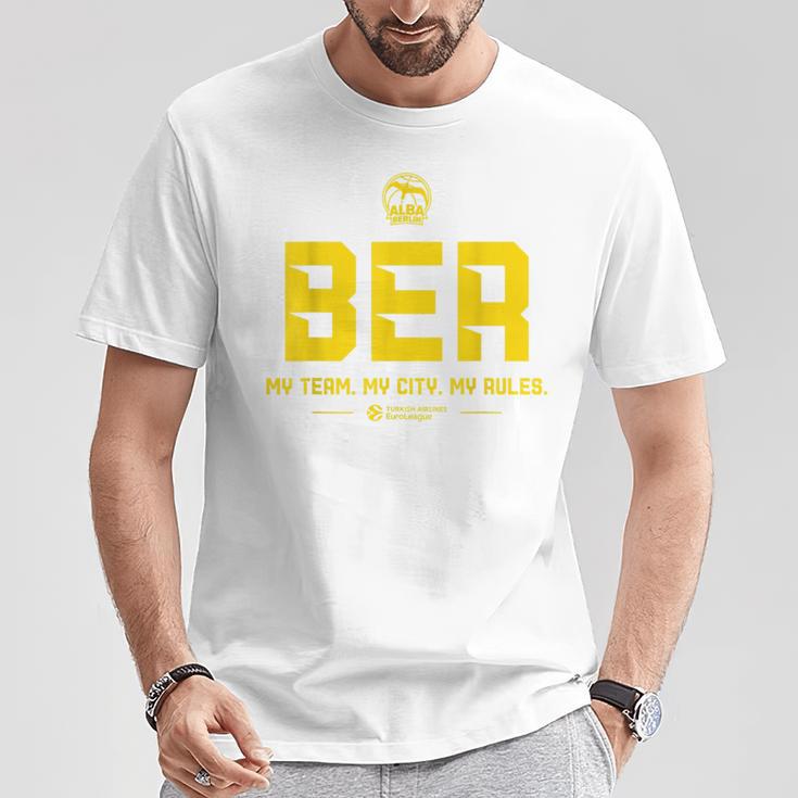 Teams Alba Berlin Dark Blue Camiseta unisex Regalos divertidos