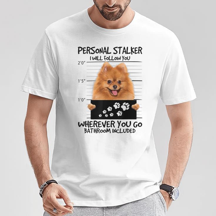 Treuer Spitz Hundefreund Dog Owner's T-Shirt Lustige Geschenke