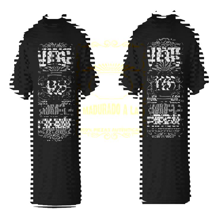 56 Cumpleaños 56 Años Hombre Intage 1968 Regalo Camiseta unisex