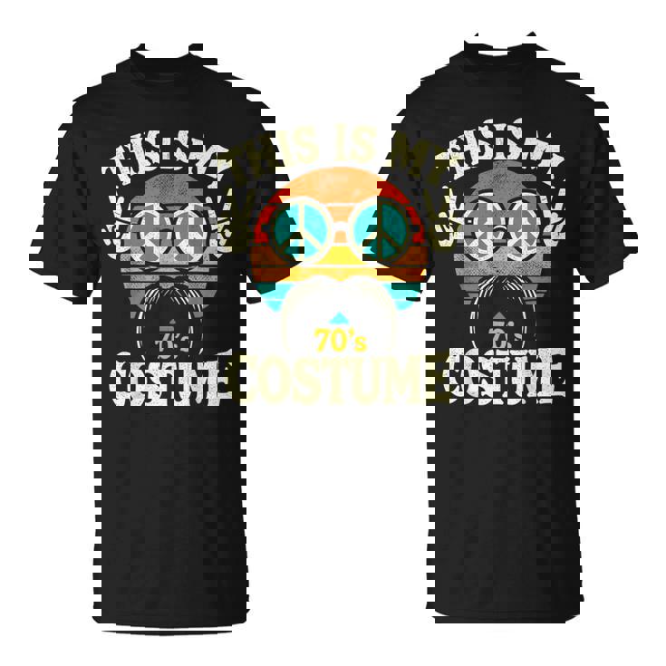 This Is My 70s Costume Halloween T Shirt 1970s Shirt This Is My 70s Costume Halloween T Shirt 1970s Shirt