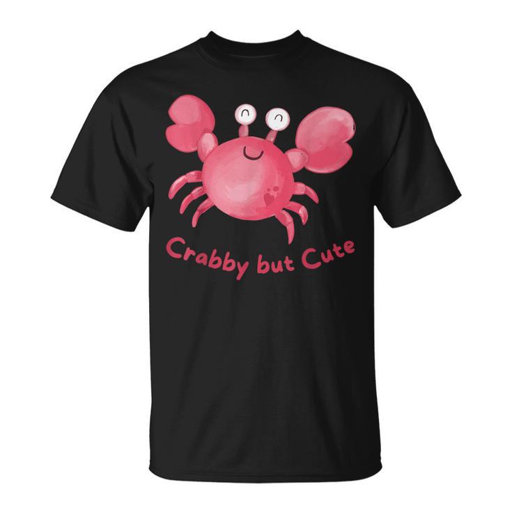 Adorablemente Lindo Cangrejo Para Niñas Niños Cangrejo Pero Lindo Camiseta unisex