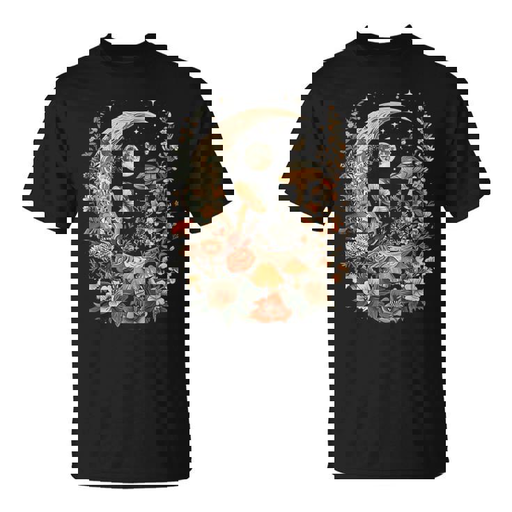 Aesthetic Goblincore And Dark Cottage Core Clothes Mushroom T-Shirt
