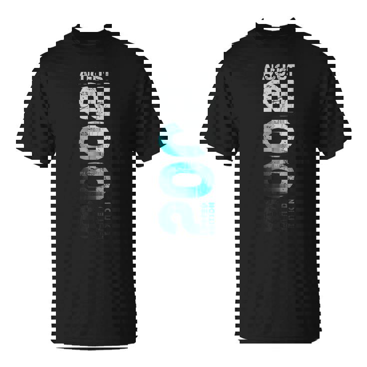 Agosto 2002 Edición Limitada 2002 Retro 2002Intage 2002 Camiseta unisex