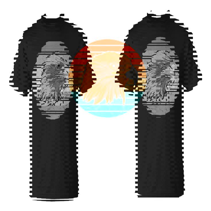Águila De Montaña Águila Real Retro Camiseta unisex