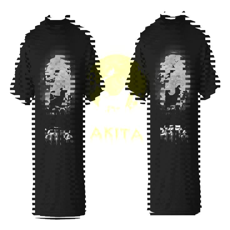 Akita Halloween T-Shirt