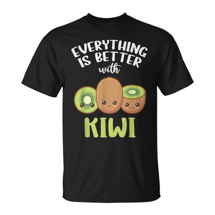 Alles Ist Besser Mit Kiwi T-Shirt