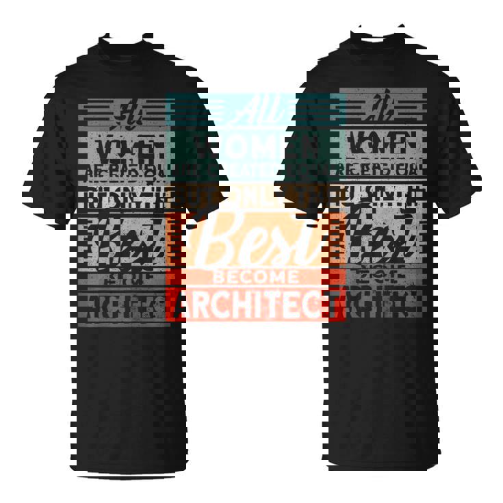 Arquitectura Estudiante Arquitecto Camiseta unisex