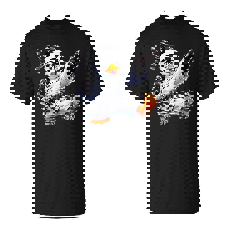 Arts Martiaux De Karaté Pingouin T-Shirt