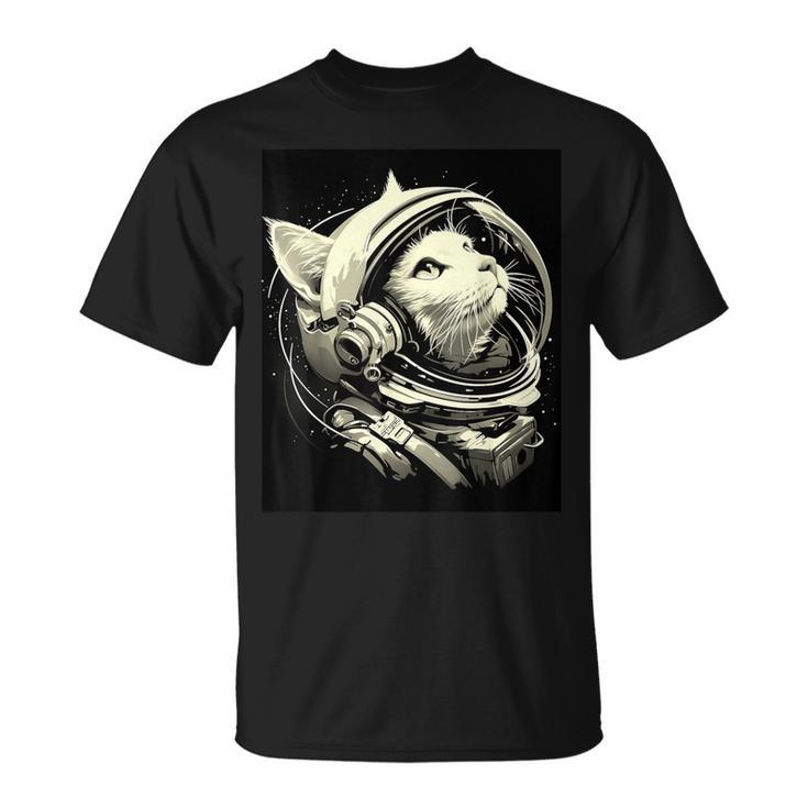 Astronaut Cat T-Shirt